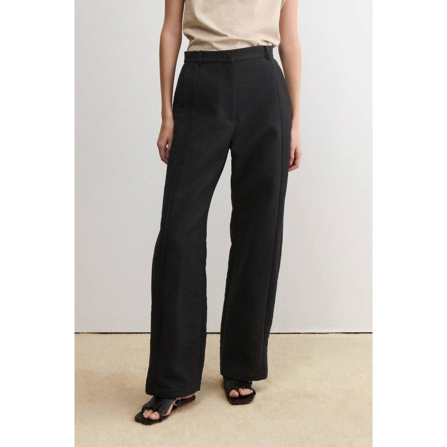 New Rachel Comey Alston High Rise Pants In Black